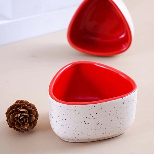 Zesty Red Mini Dip Bowl (Set of 4)