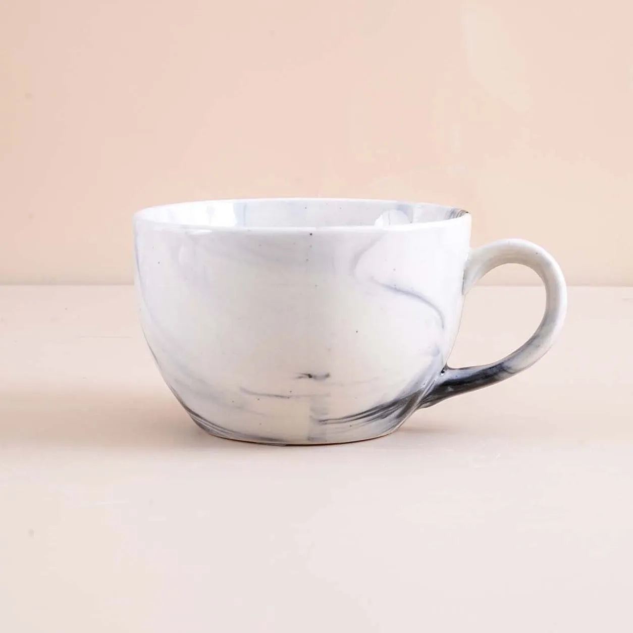 Chic Marble Print Soup Mug (Set of 2)