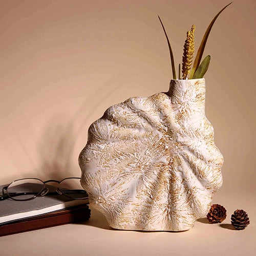 Rustic Sand Textured Flower Vase