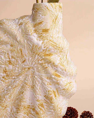 Beige Shell Flower Vase