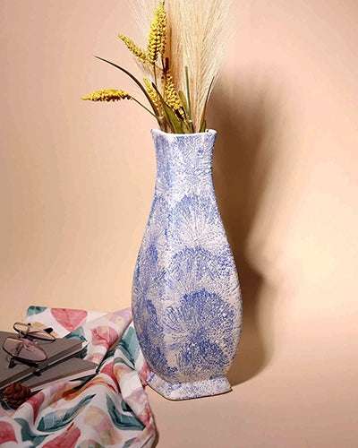 Sky Blue Ceramic Flower Vase