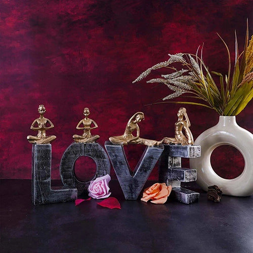 Elegant Love Sign Idols