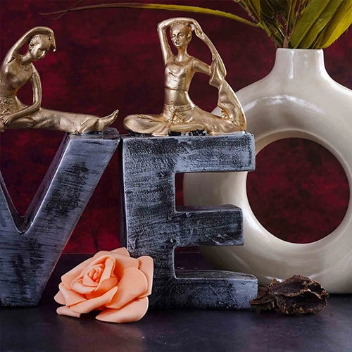 Elegant Love Sign Idols