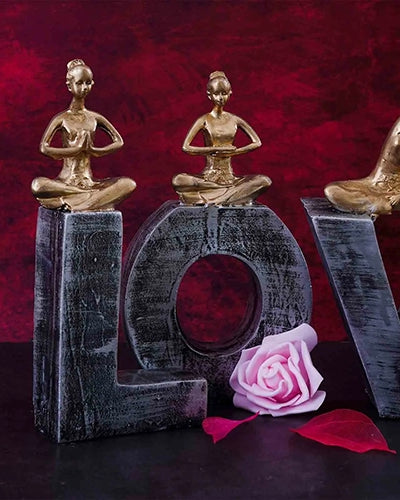 Elegant Love Sign Idols