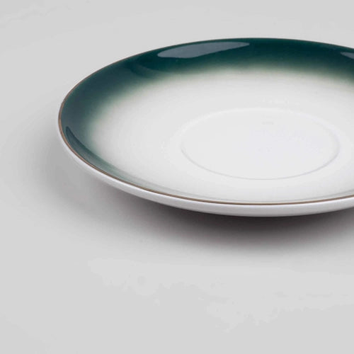 Opulent Gold Trim Cup and Saucer (Set of 2)