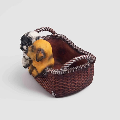 Forever Pug Friends Statue