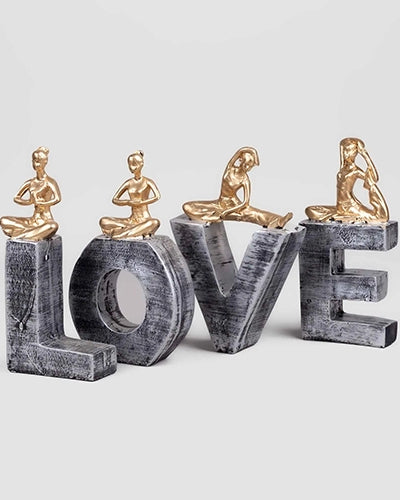 Elegant Love Sign Idols