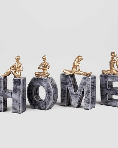 Peaceful Home Yoga Letters