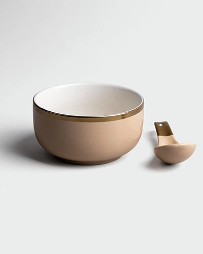 Premium Porcelain Soup Set Serving Bowl (Set of 4)