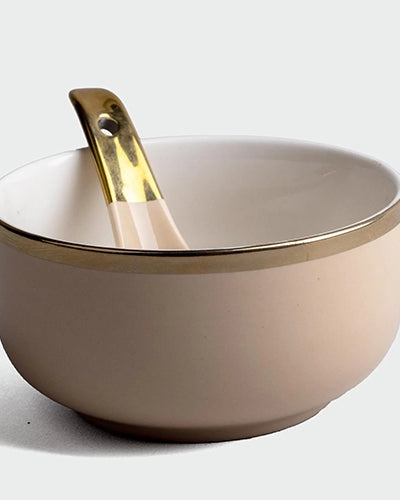 Premium Porcelain Soup Set Serving Bowl (Set of 4)