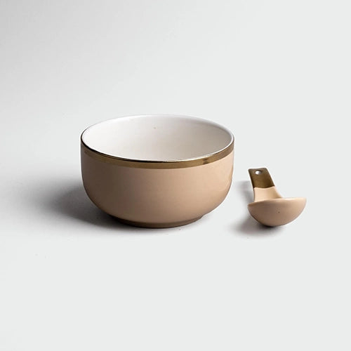 Premium Porcelain Soup Set Serving Bowl (Set of 6)