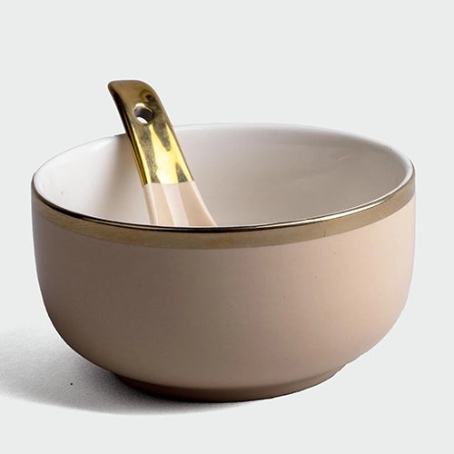 Premium Porcelain Soup Set Serving Bowl (Set of 6)