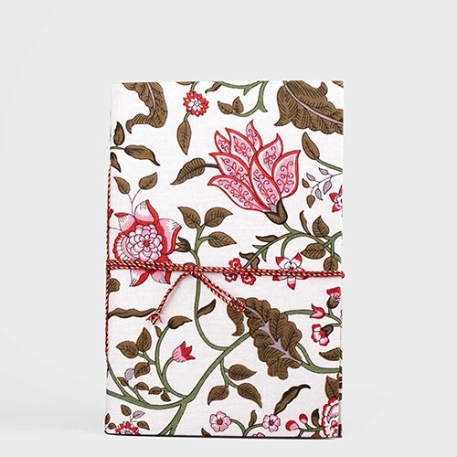 Vibrant Floral Printed Cover Diary (10x7inch)