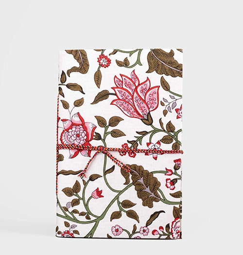 Vibrant Floral Printed Cover Diary (10x7inch)