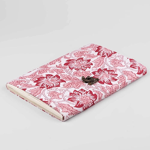 Elegant and Secure Floral Diary (10x7inch)