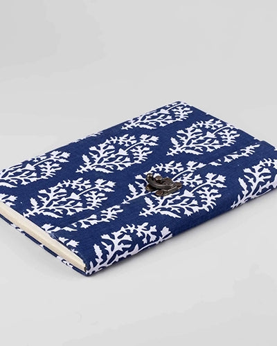 Artisan Dabu Print Lockable Diary (10x7inch)