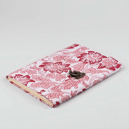 Chic & Secure Floral Diary (8x6inch)