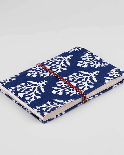 Exquisite Fabric Covered Diary (7x5inch)