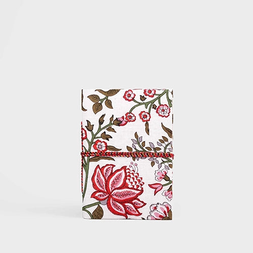 Handmade Diary with Floral Cover (7x5inch)
