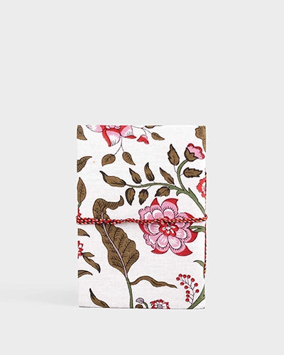Handmade Diary with Floral Cover (7x5inch)