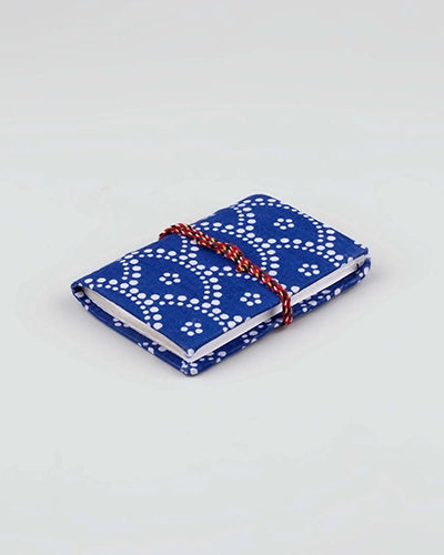 Handblock Fabric Covered Diary (4x3inch)