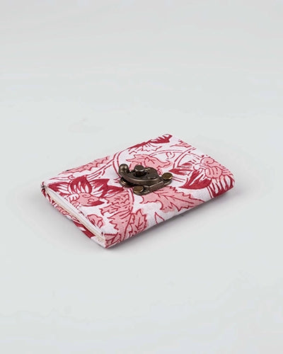 Beautiful Floral Diary with Lock (4x3inch)