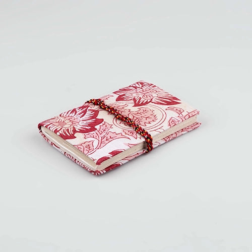 Floral Printed Handmade Diary (5x3.5inch)