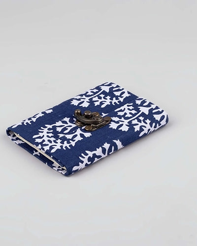 Enchanted Blue Diary with Lock (5x3.5inch)