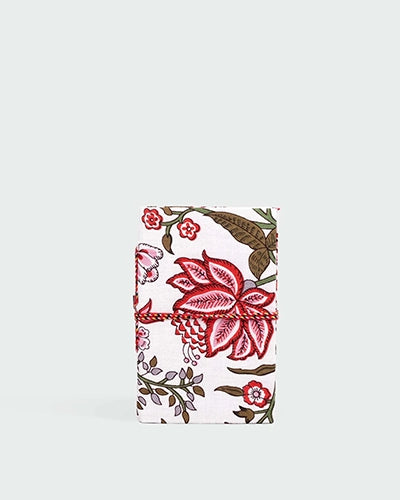 Stylish Floral Covered Diary (6x4inch)
