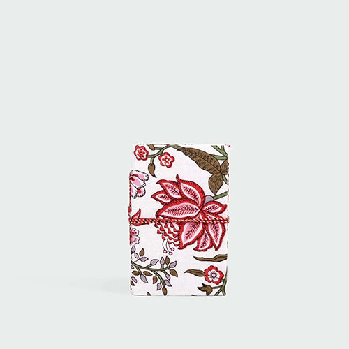 Stylish Floral Covered Diary (6x4inch)