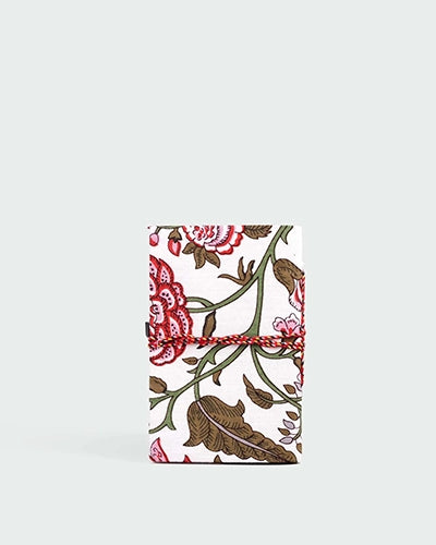 Stylish Floral Covered Diary (6x4inch)