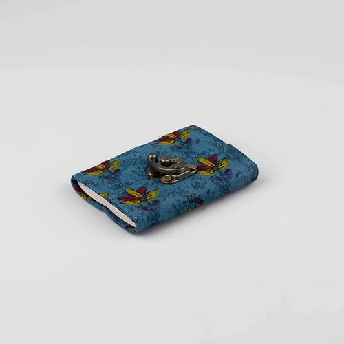 Stunning Blue Diary with Lock (4x3inch)