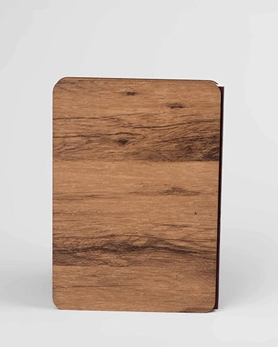 Elegant Wooden Cover Diary (6x8inch)