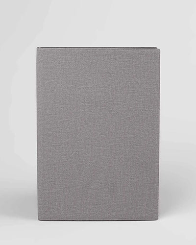 Grey Rexine Cover Diary (6x8inch)