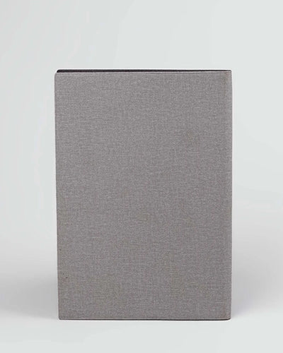 Grey Rexine Cover Diary (6x8inch)