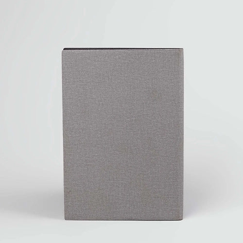 Grey Rexine Cover Diary (6x8inch)
