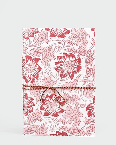 Floral Printed Handmade Diary (5x3.5inch)