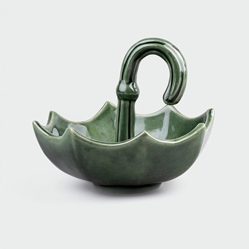 Green Umbrella Snack Bowl