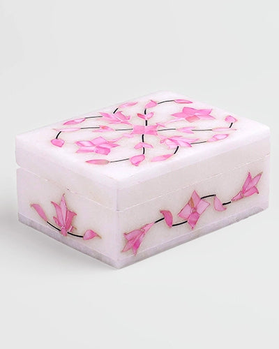 Royal Pink Marble Jewelry Vault