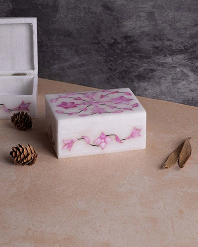 Royal Pink Marble Jewelry Vault