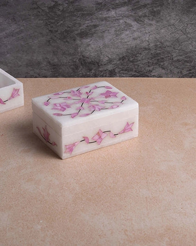 Royal Pink Marble Jewelry Vault
