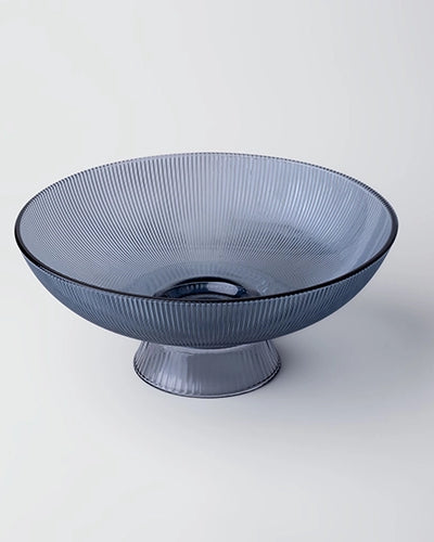 Grey Tinted Fruit Bowl