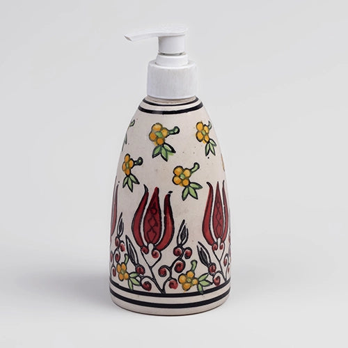 Luxe Floral Ceramic Handwash Dispenser