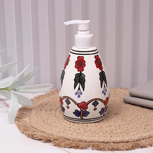 Elegant Ceramic Bathroom Soap Dispenser