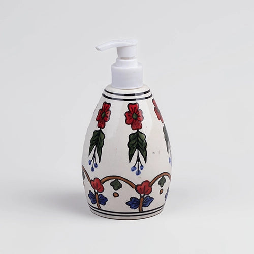 Elegant Ceramic Bathroom Soap Dispenser