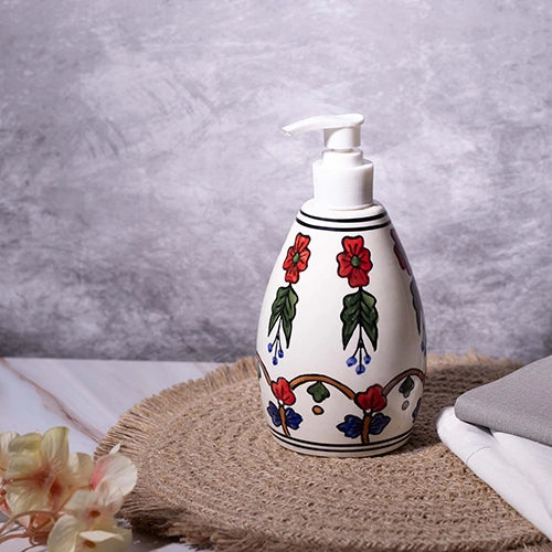 Elegant Ceramic Bathroom Soap Dispenser