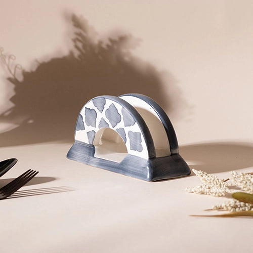 Premium Ceramic Printed Napkin Holder