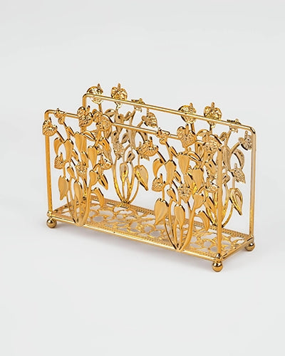 Modern Decorative Gold Plated Tissue Holder