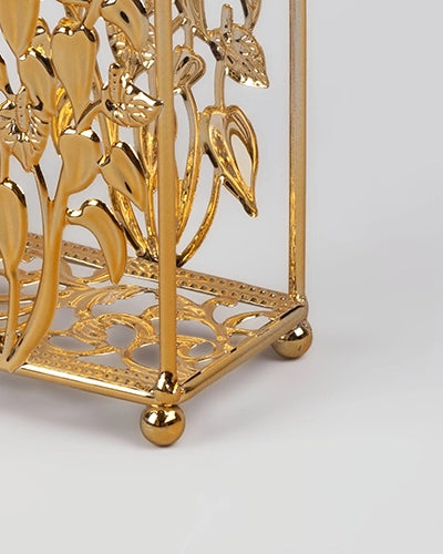 Modern Decorative Gold Plated Tissue Holder