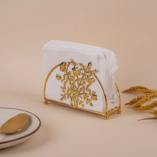 Luxury Gold Plated Tissue Holder